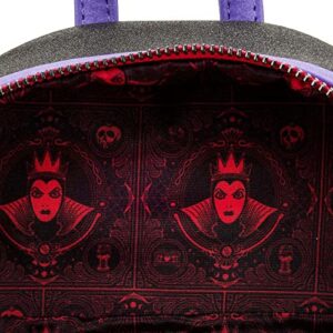 Loungefly Disney Villains Evil Queen Apple Womens Double Strap Shoulder Bag Purse