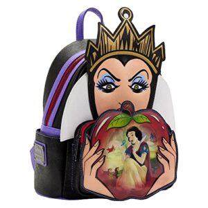 Loungefly Disney Villains Evil Queen Apple Womens Double Strap Shoulder Bag Purse