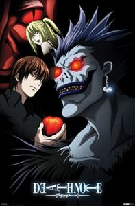 trends international death note – group wall poster, 22.375″ x 34″, unframed version