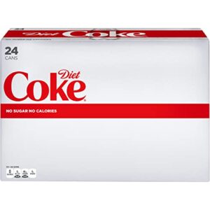 diet coke, 12 fl oz cans, 24 pack