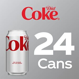 Diet Coke, 12 Fl Oz Cans, 24 Pack