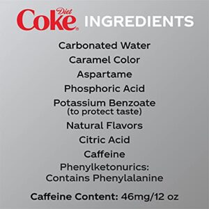 Diet Coke, 12 Fl Oz Cans, 24 Pack