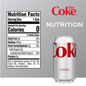 Diet Coke, 12 Fl Oz Cans, 24 Pack