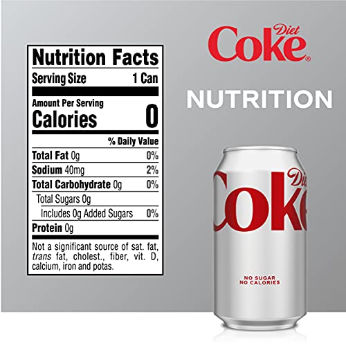 Diet Coke, 12 Fl Oz Cans, 24 Pack