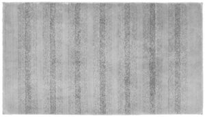 garland rug essence nylon washable bathroom rug, 30-inch by 50-inch, platinum gray