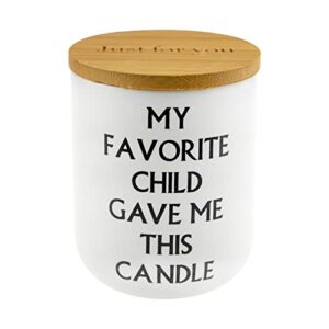 gifts for mom & dad from daughter son – best mom & dad gifts, funny birthday & mothers day & thanksgiving & christmas gifts, vanilla coconut candles(11.5oz)