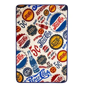 PepsiCo Pepsi-Cola Microplush Warm Throw Blanket