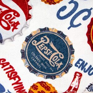 PepsiCo Pepsi-Cola Microplush Warm Throw Blanket