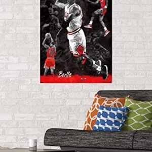 Trends International Michael Jordan - Sketch Wall Poster, 22.375" x 34", Unframed Version