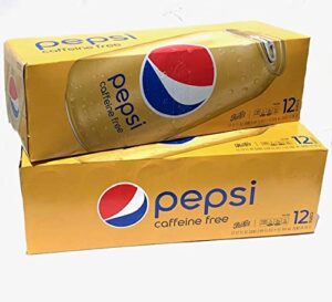 caffeine free pepsi cola, 12 oz, 24pk
