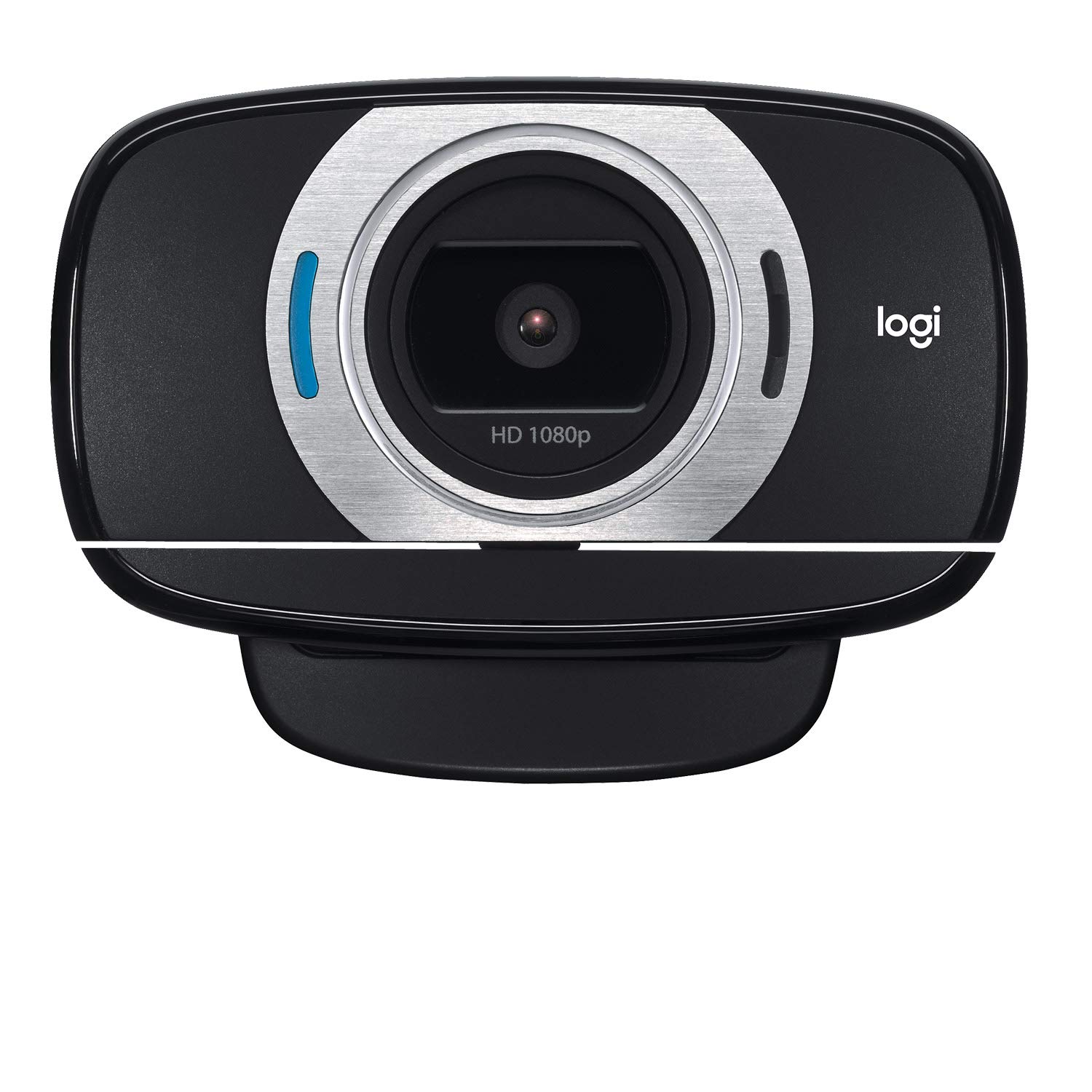 Logitech HD Laptop Webcam C615 with Fold-and-Go Design, 360-Degree Swivel, 1080p Camera