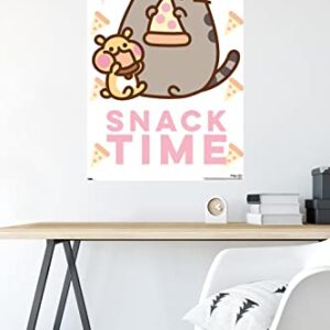 Trends International Pusheen - Snack Time Wall Poster, 22.375" x 34", Unframed Version