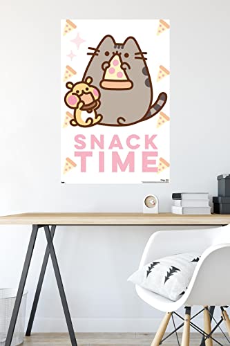 Trends International Pusheen - Snack Time Wall Poster, 22.375" x 34", Unframed Version