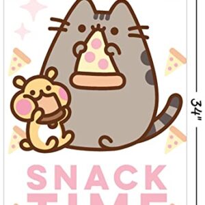 Trends International Pusheen - Snack Time Wall Poster, 22.375" x 34", Unframed Version