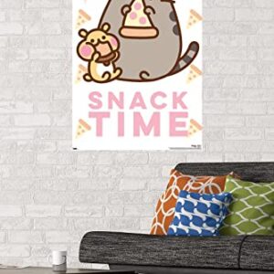 Trends International Pusheen - Snack Time Wall Poster, 22.375" x 34", Unframed Version