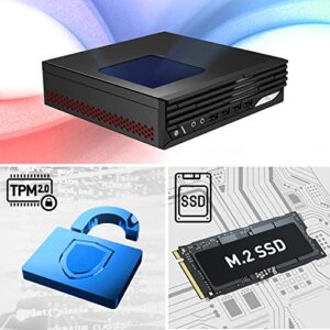 MSI PRO DP21 12M-407US Mini PC Business Desktop, Intel Core i3-12100, Intel UHD 730 Graphics, 8GB Memory, 250GB M.2 SSD, WiFi 6, Windows 11 Home, 4K Dual Display Support, USB Type-C, HTPC 2022