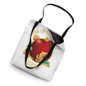 Happy Chinese New Rabbit Year 2023, Chinese Year Zodiac 2023 Tote Bag