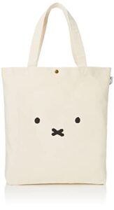 hapitas(ハピタス) miffy hap6009 tote bag, back pocket type: b99 face natural