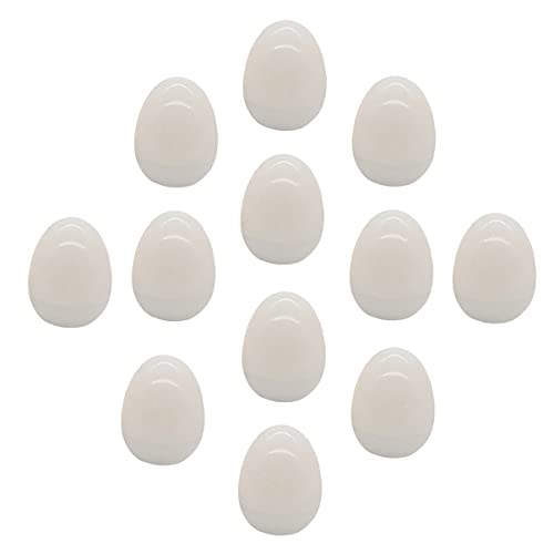 Veemoon Wedding Decor 24 Pcs Egg Shaped Egg Candle Light Egg tealight Egg Tea Light Tealight Candle Light Dining Table Decor