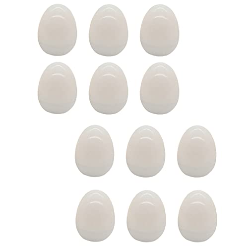 Veemoon Wedding Decor 24 Pcs Egg Shaped Egg Candle Light Egg tealight Egg Tea Light Tealight Candle Light Dining Table Decor