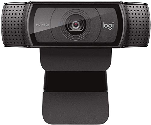 Logitech Webcam C920S HD Pro with Privacy Shutter - 1080p Streaming Widescreen Video Camera - Built in Microphone for Recording