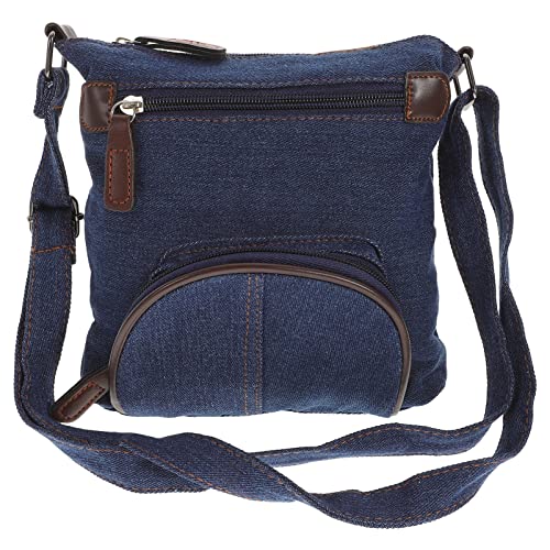 Denim Crossbody Bags for Women, Denim Purses for Women Travel Tote Bags Beach Bag Large Capacity Purse