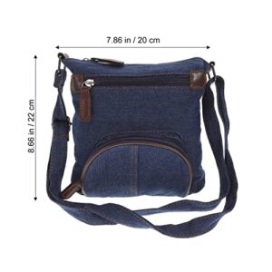 Denim Crossbody Bags for Women, Denim Purses for Women Travel Tote Bags Beach Bag Large Capacity Purse