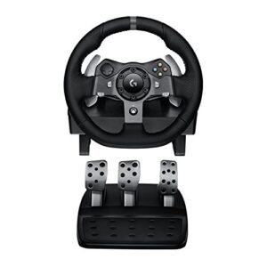 logitech g920 driving force racing wheel for xbox one and pc – cable – usb – xbox one, pc (renewed)