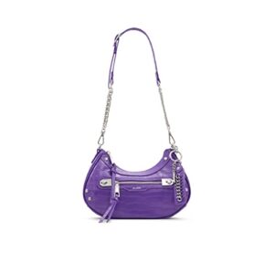 aldo women’s motty shoulder bag, purple