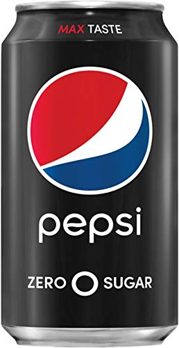 Pepsi Zero Sugar, 12 Fl Oz Cans (Pack of 18, Total of 216 Fl Oz)