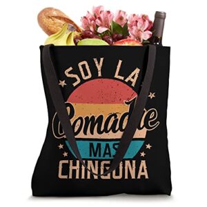 Soy La Comadre Más Chingona Tote Bag