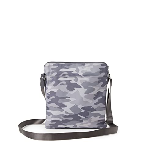Baggallini womens Go Bagg with RFID Phone Wristlet, Grey Camo Print, One Size US
