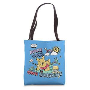disney’s winnie the pooh make your own sunshine tote bag