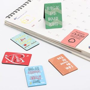 Magnetic Bookmark 20Pcs Magnet Page Markers Magnet Bookmark Clips for Teachers, Students, Book Lovers(20 PCS)