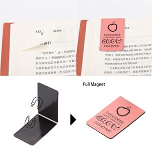 Magnetic Bookmark 20Pcs Magnet Page Markers Magnet Bookmark Clips for Teachers, Students, Book Lovers(20 PCS)