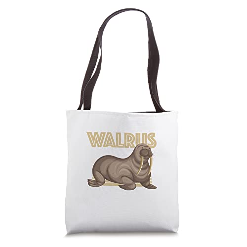 Walrus Whisperer Mammal Animals Marine Biologists Walruses Tote Bag