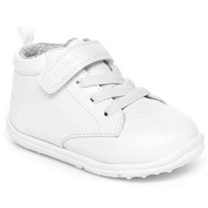 Carter's baby boys Charlie-p First Walker Shoe, White, 2.5 Infant US