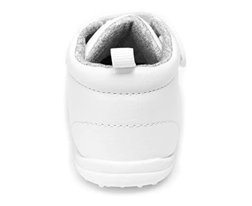 Carter's baby boys Charlie-p First Walker Shoe, White, 2.5 Infant US