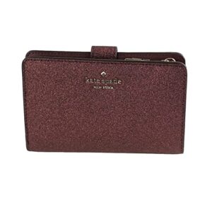 kate spade wallets for women shimmy glitter wallet (deep nova)