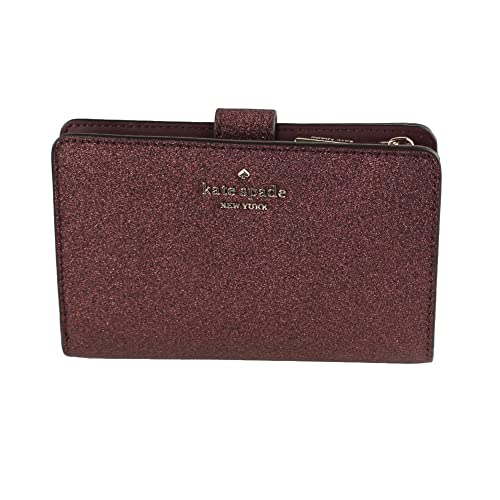 Kate Spade Wallets for Women Shimmy Glitter Wallet (Deep nova)