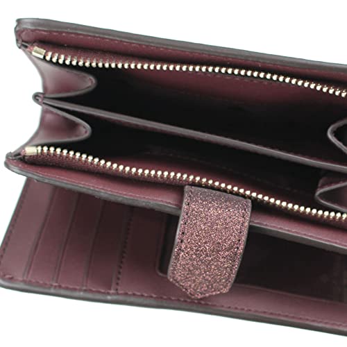 Kate Spade Wallets for Women Shimmy Glitter Wallet (Deep nova)
