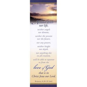 nothing can separate us from the love of god (romans 8:38-39) bookmarks (package of 25)