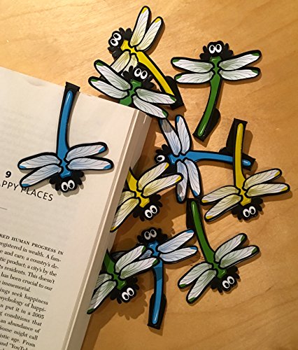 Bee Bulk Bookmarks for Kids Girls Boys - Set of 10 - Animal Bookmarks Perfect for School Student Incentives Birthday Party Supplies Reading Incentives Party Favor Prizes Classroom Reading Awards!
