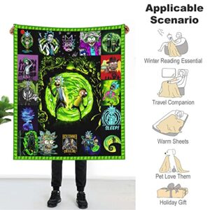 Kavcoc Warm and Cozy Anime Blanket: All-Season Flannel Fleece Throw for Sofa, Bed, and Living Room - 60x50 Inches