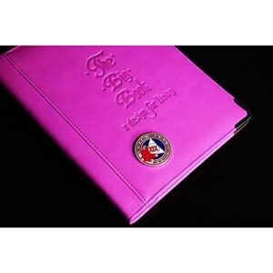 Pink AA Bookcover with Big Book of Alcoholics Anonymous Included You Get Both