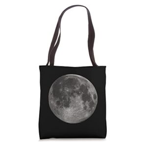 full moon tote bag