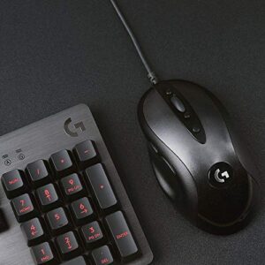 Logitech G MX518 Gaming Mouse Hero Sensor 16, 000 Dpi Arm Processor 8 Programmable Buttons (European Packaging) - Black