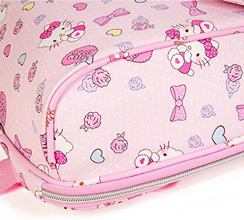 Cute Cartoon Backpack Purse for Girls, 13 Inch Soft PU Leather Top-Handle Fashion Travel Daypack Bags