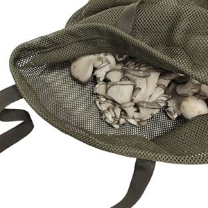 Acropolis Mushroom Foraging Bag - Forage Purse for Morels - Mushroom Hunting Bag Picking for Adults and Kids - Haversack Crossbag - Forage Pouch for Hiking, Morel Mushrooms, Camping