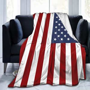 maylian us flag 3d print flannel throw blanket coral fleece decorative blankets soft luxury cozy blanket for stadium couch bed sofa chair gift (40 * 50 inch,1)